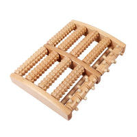Wooden Foot Massager Roller Natural Foot Massage Roller Textured for Home, Office