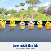 Cute Cartoon Waterfowl Car Decor, Creative Dashboard Ornament, Girls Interior Accessory, Random Design