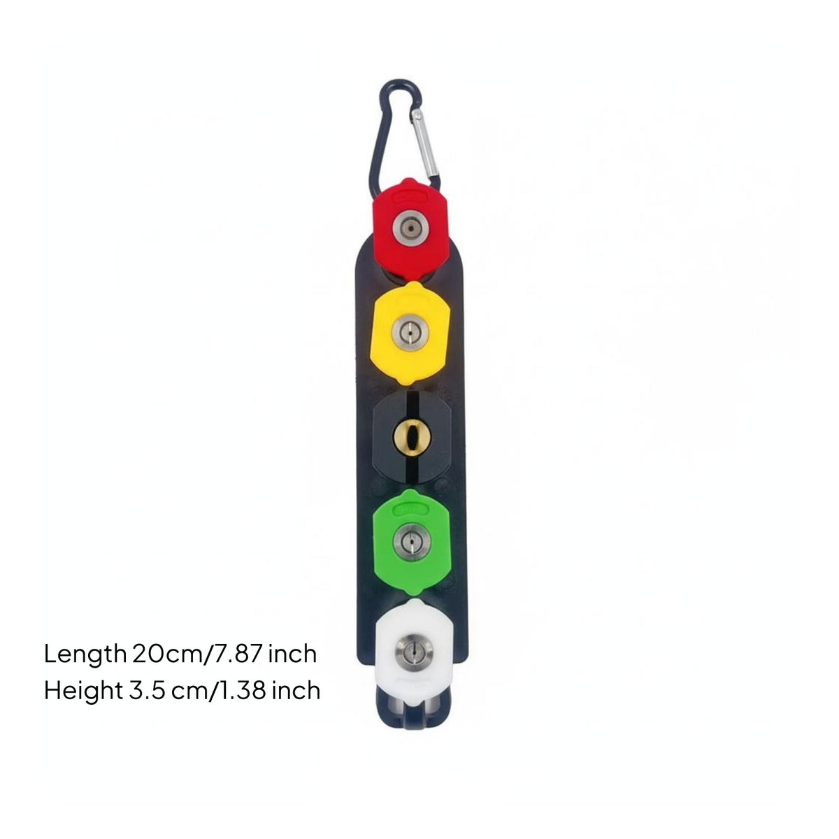 Easy Installation Pressure Washer Nozzle Tips Heavy Duty High Pressure Spray Tips Stainless Steel & Brass Construction