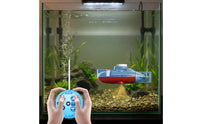 6-Channel Mini RC Underwater Vessel Waterproof Wireless Control Underwater Vessel Rechargeable Underwater for Bathtub