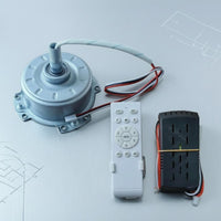 Copper Wire Fan-Light Motor Wireless Controlled DC Fan Motor Control Module Home Appliance Part 30W