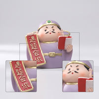 Scholar Figurine Cute Desk Ornament Miniature for Students