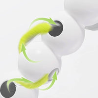 Feather Tail 360 Rolling Soft Mouse Self Entertaining Motion Sensor Feline Toy Long-Lasting