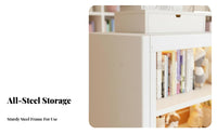 Sturdy and Long-Lasting Multi-Layer Bookshelf Versatile Design Freestanding Book Rack Heavy-Duty Bookcase Space-Saving for Students, Homeowners, Office Workers, children's Room, Study, Bedroom