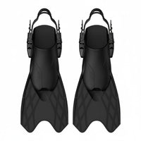 Adjustable Swim Fins Comfortable Swim Flippers Adjustable Anti Slip Sole Diving Adult Men Women Training Flippers