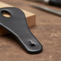 Leather Belt Hanger Tab Long-Lasting Single Layer Leather Strap Slimline