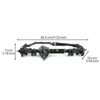 Front Axle Easy to Install RC Crawler Axle Realistic Mechanical Look Hobby Vehicle Part for Rock Crawling