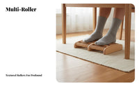 Wooden Foot Wood Wooden Foot Roller Deep Tissue Plantar Reflexology Tool for Home Use, Office, Under Desk
