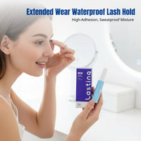 Waterproof Eyelash Extension Glue, Gentle Fast-Drying Styling Tool Set
