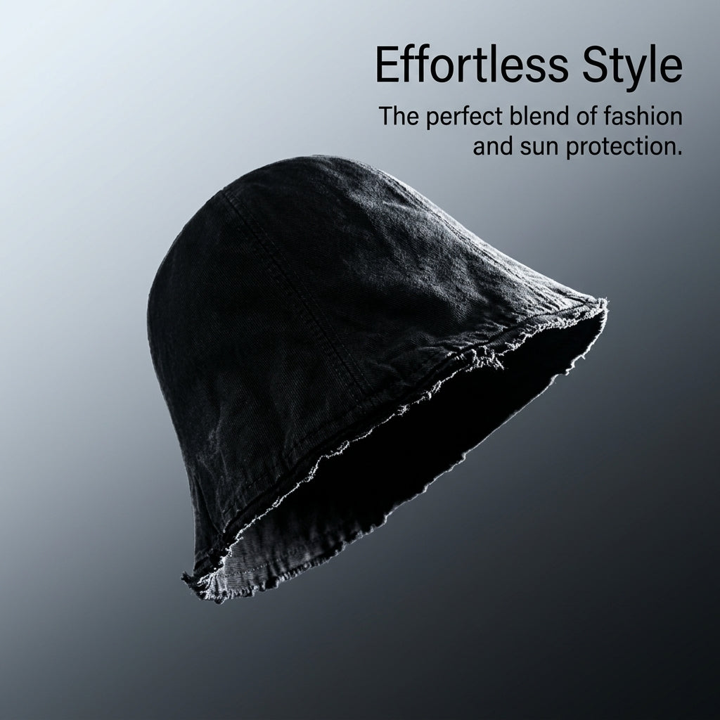 Wide Brim Bucket Hat for Women Summer for Outdoor Activities, Foldable Round