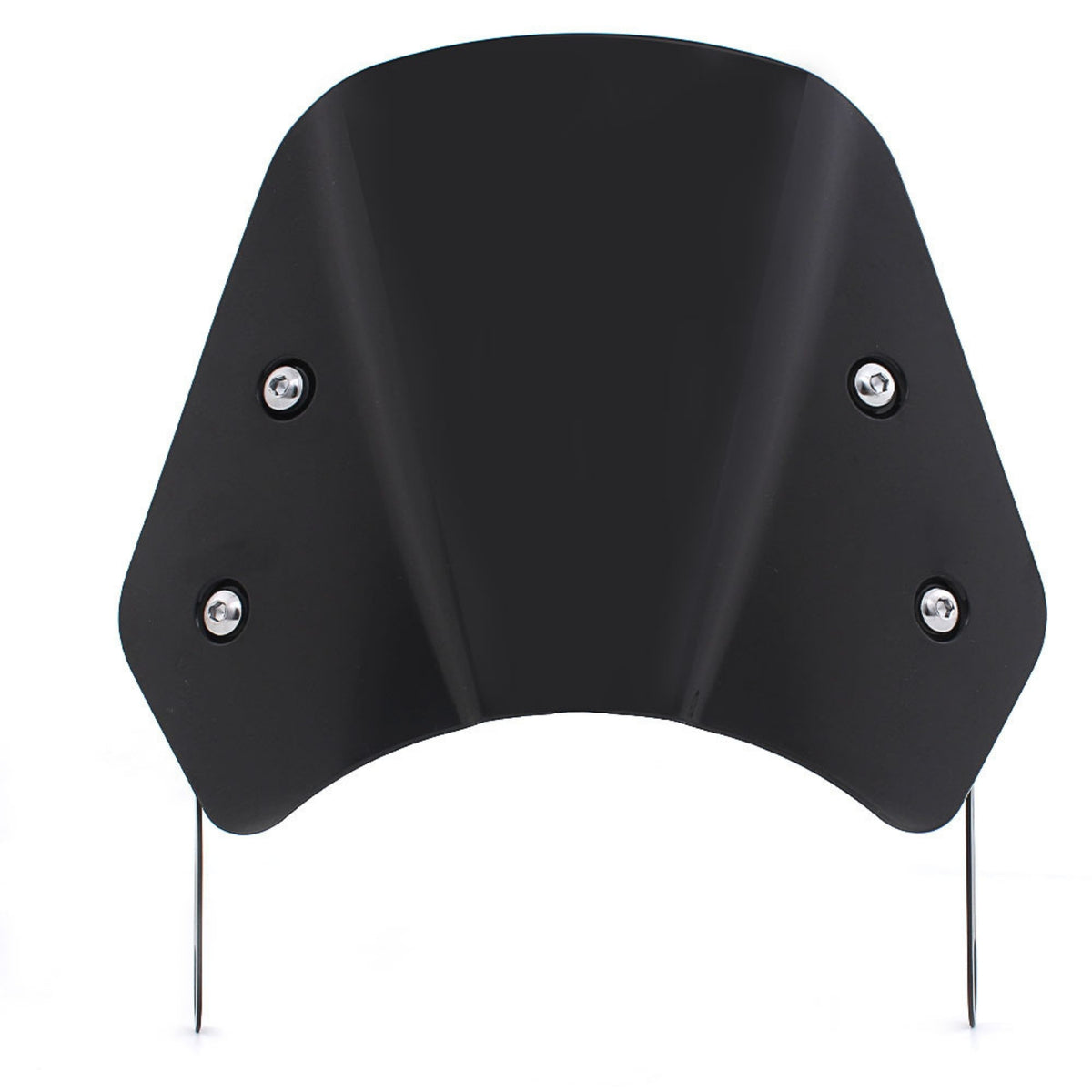 Motorcycle Windshield Tinted Windshield with Mounting Brackets Flyscreen with Bracket Aftermarket Visor with Bracket Sleek