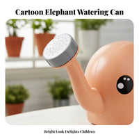Elephant Watering Can Creative Design Cartoon Animal Watering Pot Long Spout Kids Sprinkler Pot for Young Children, Indoor Plants, Beach, Washroom