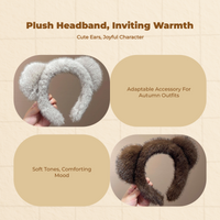 Plush Creature Ear Headband, Cute Design, Decoration