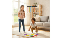 Rechargeable Reaction Drop Sticks Challenge Game Competitive Reaction Coach Game Safe Hand-Eye Coordination Training Toy Soft for Athletes