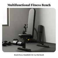 Foldable Dumbbell Bench Commercial Grade Adjustable Weight Bench Heavy Duty for Home Gym
