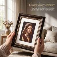 Ornate Photo Frame for Wall Hanging or Tabletop Display, Vintage European Style Picture for Home Decor, Decorative Art