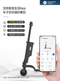 HX欢喜折叠电动滑板车成人迷你小型电动车便携代步神器电瓶车x6
