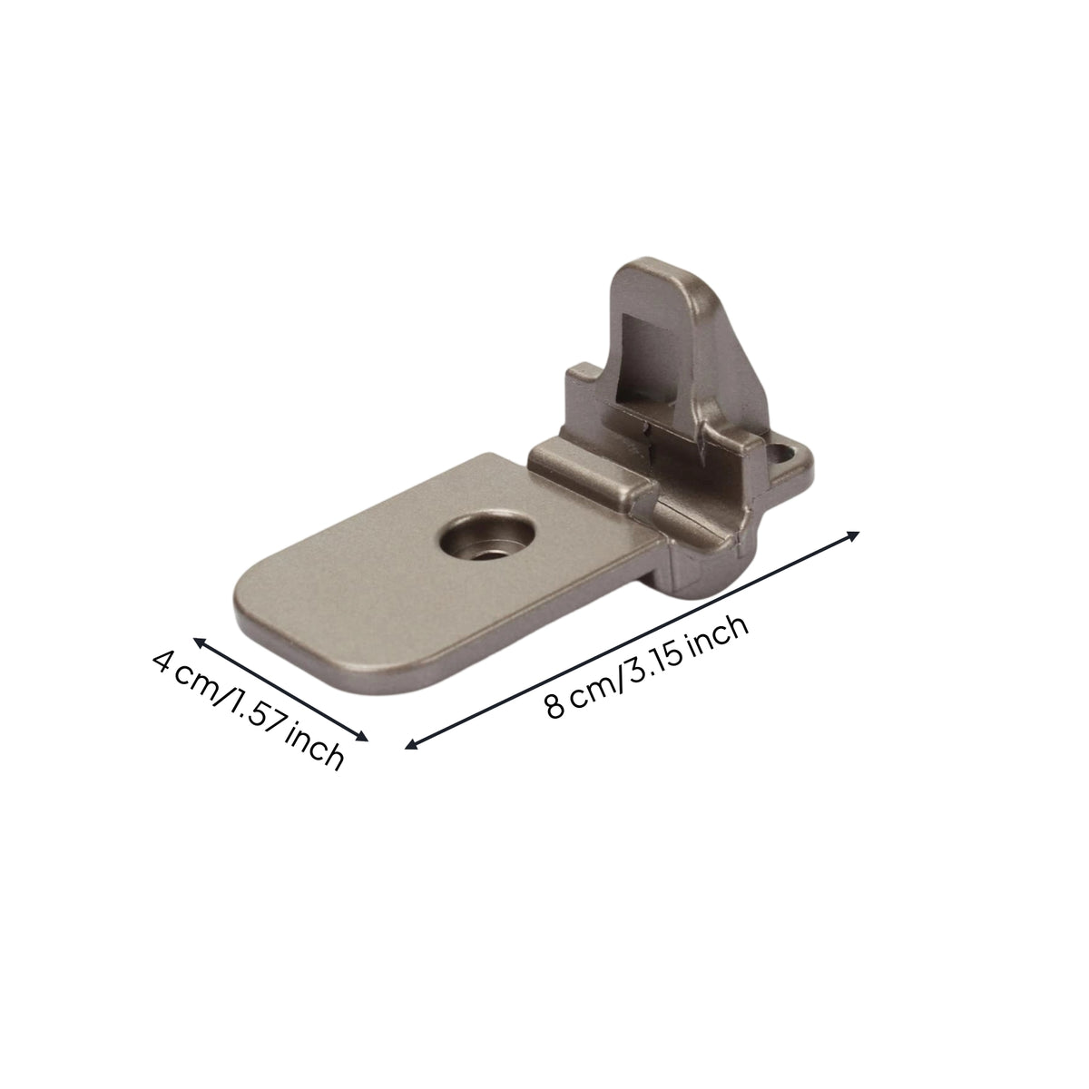 Rust Resistant Appliance Brand Dryer Hinge Compatible Replacement Dryer Hinge Dark Gray