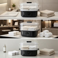 Towel Heating Cabinet Electric Towel Warmer Cabinet Portable Temperature Control for Estheticians, Salon, Spa