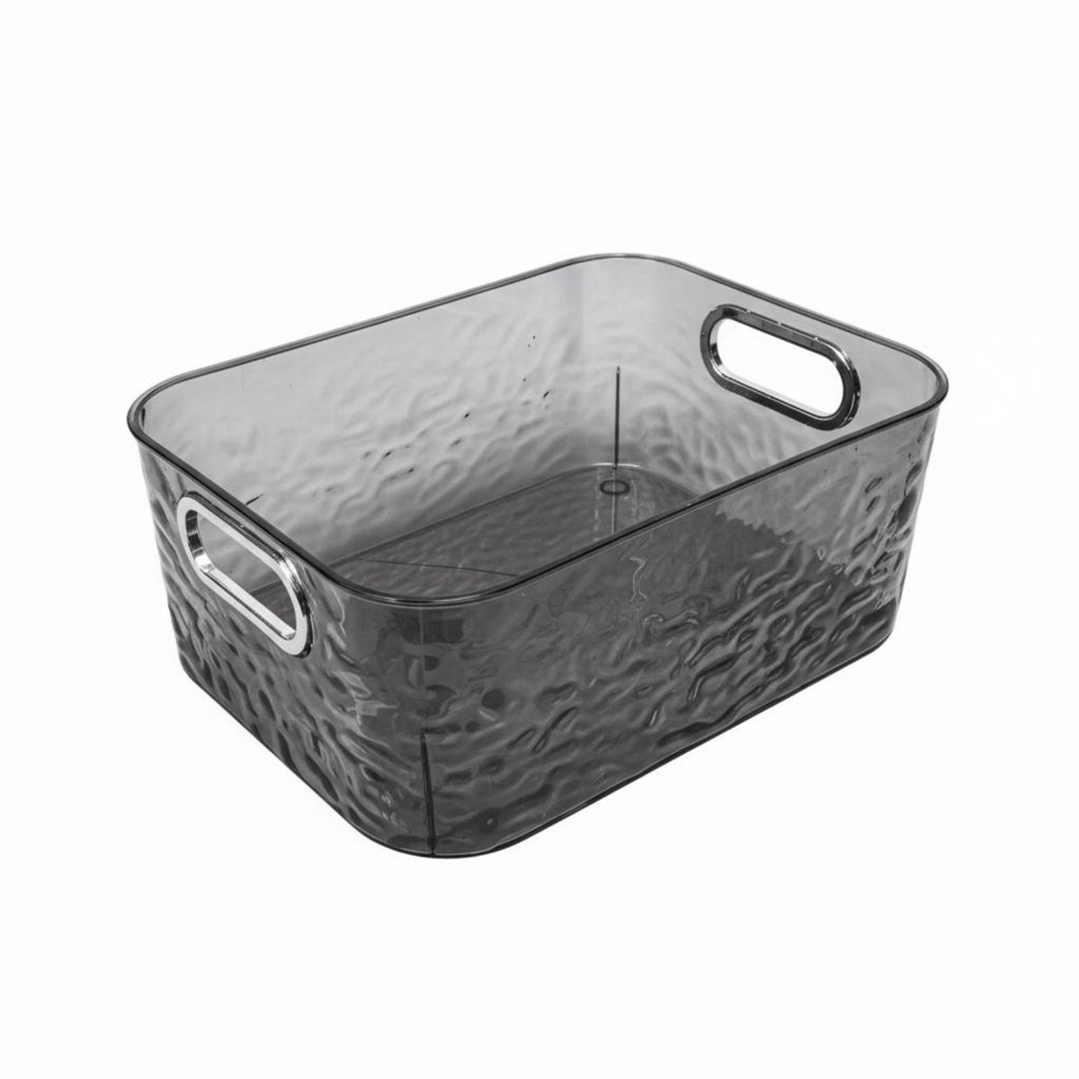 wave Pattern container multi-purpose Organizer Box Clear View for Home Organizers