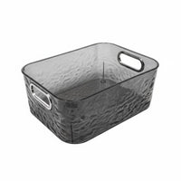 wave Pattern container multi-purpose Organizer Box Clear View for Home Organizers