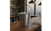 Sturdy Construction Fried Chicken Container Portable Stainless Steel Snack Container Multi-Purpose for Restaurants, Bar