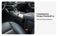 Leather Seat Space Organizer Multi-Functional Crevice Storage Box Large Capacity Console Side Storage Box