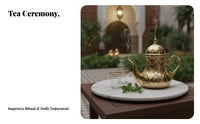 Moroccan Serving Pot Heat Resistant Handle Comfortable Grip Safe Pouring for Guests