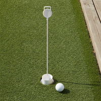 PGM Golf Putting Green Flagstick and Hole Cup Set
