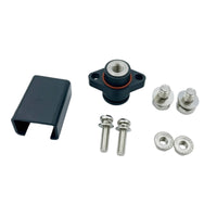 Battery Terminal Post Copper Terminal Post with Cover Connector Insulated Hardware Threaded for Electricians