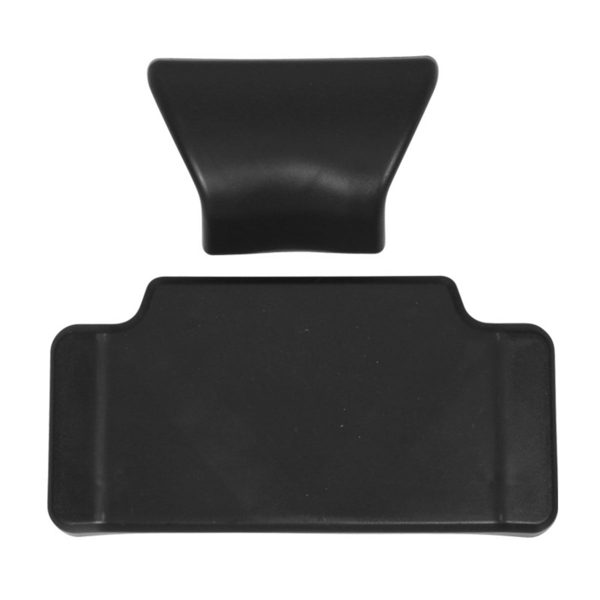 Motorcycle Backrest Assembly Comfortable Motorcycle Backrest with double Pads Low-Profile for Commuters
