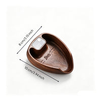 Digital Coffee Bean Weighing Tray with Scale Electronic Wooden Coffee Dosing Tray Single-Dose Weigh Boat Exact for Espresso Enthusiasts