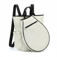 Tennis Bag Waterproof Badminton Bag Water Resistant Canvas Racket Backpack