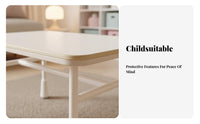 Ergonomic Design Adjustable kidneyShaped Desk Rounded Corners children's Furniture Large Workspace Writing Table Non-Slip Feet for Students, Toddlers, Parents, Study Room, Bedroom, Classroom, Playroom