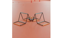 Foldable Folding Agility Ladder Connectable Convertible Training Hurdle Colorful Design Fitness Equipment Carbon Steel Frame for Athletes
