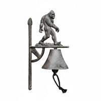 Rustic Dinner Bell Entry Chime Hand Operated Vintage Wall Residence Bell Decoration for Patio, Front Door