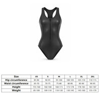 Wetsuit Vest with Front Zipper Racerback Wetsuit Top Neoprene Vest 2mm Swimwear Thermal for Swimmers, Swimming, Surfing