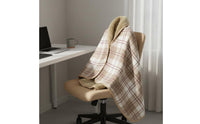 Versatile Rest Blanket Multifunctional Fleece Blanket Double-Purpose-Use Buttoned Fleece Wrap for Office Workers, Sofa