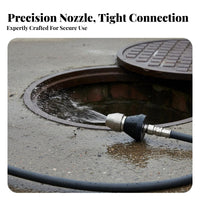 High Pressure Drain Cleaning Nozzle High Pressure Drain Nozzle Pipe Dredging Head for Professionals, DIY Enthusiasts