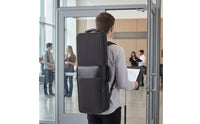 Hard-Shell Saxophone Case with Backpack Straps Lightweight Saxophone Case Portable Compact for Saxophonists, Students, Travel, Rehearsal