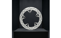 Rear Brake Rotor Perforated Rear Brake Disc Rotor Smooth Braking for Motorcyclists