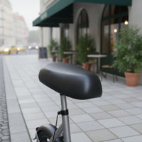 Electric Bicycle Saddle Shock Absorbing Saddle with Coil Springs Scooter Seat Padded Large for Commuters