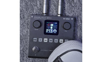 Stompbox Type Guitar Multi Effects Pedal LCD Screen Multi Effects Pedal Tuner Built in Guitar Amp Simulator for Practice, Studio, Stage