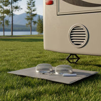 2 Pieces RV Vent Cover with Installation Tool Heavy Duty Mesh Screen with Spring Clips Hardware for Travel Trailer