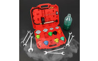 Universal Radiator Test and Refill Air Removal Tool Pocket Removal Cooling System Vacuum Refill Tool Includes Storage Case Radiator Pressure Tester