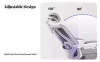 resting Function Reclining Office Chair with Footrest Adjustable Head and spine Support Ergonomic Recliner with Footrest 360-Degree rotate Seating Solution SGS Certified for Remote Workers, Students, Petite Users, Workstation, Studying, Study Room, Gaming