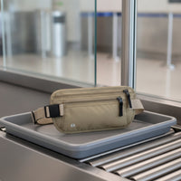 Waist Pouch with Blocking Water-Resistant Travel Currency Belt Slim