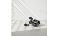 Compact Baitcasting Reel with Shallow Spool Micro-Adjustment Sleek-Profile Baitcasting Reel Adjustable Low-Profile Baitcaster for Anglers