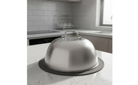 Steak Cover Dome Rust-Resistant Burger Cover Heat Trapping for Grill