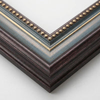 Picture Frame Vintage Style Ornate Wall for Oil Painting and Art, European Photo for Cross Stitch, Empty Design for Custom Mounting